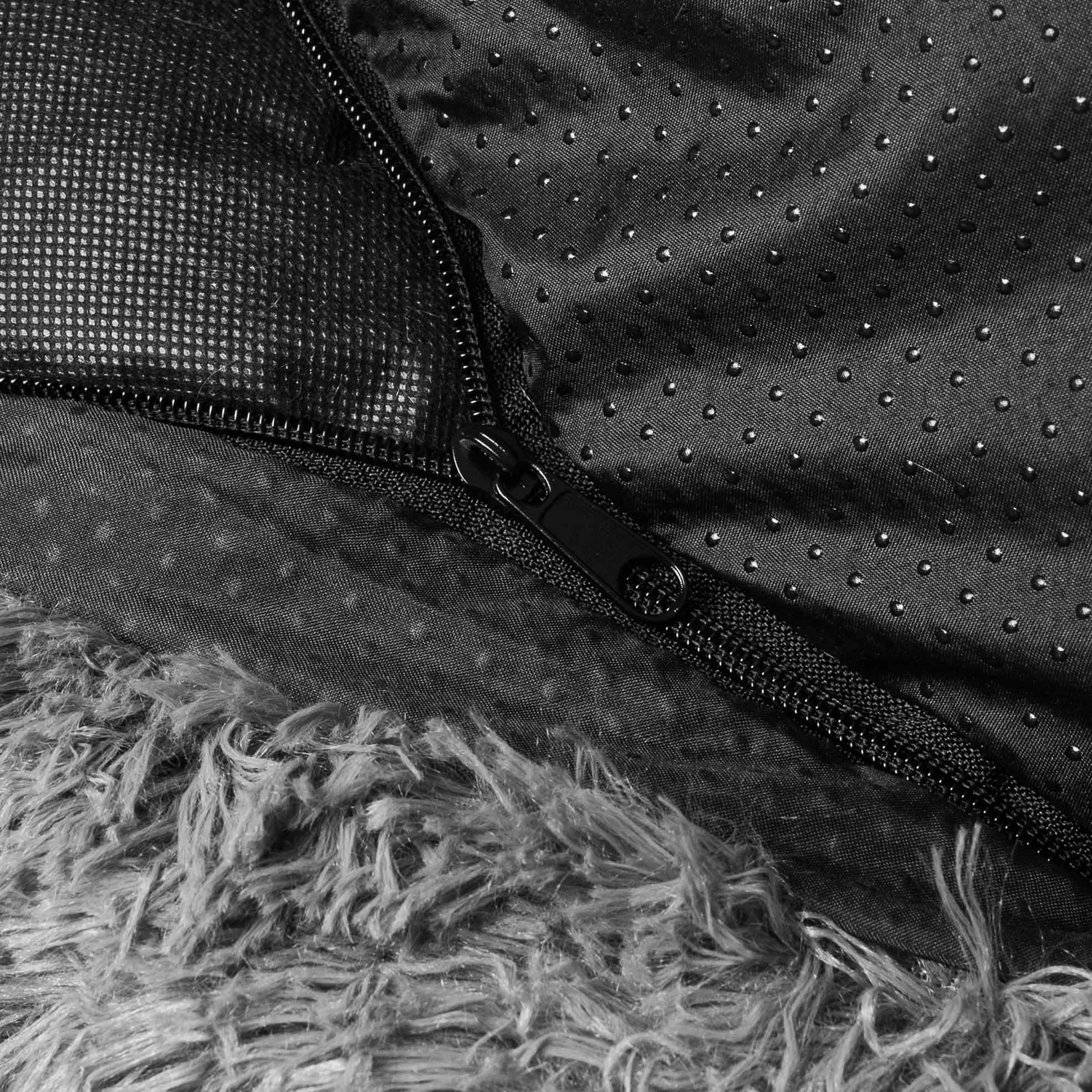 plysovy-pelech-pre-psa-grafitova-farba-zips