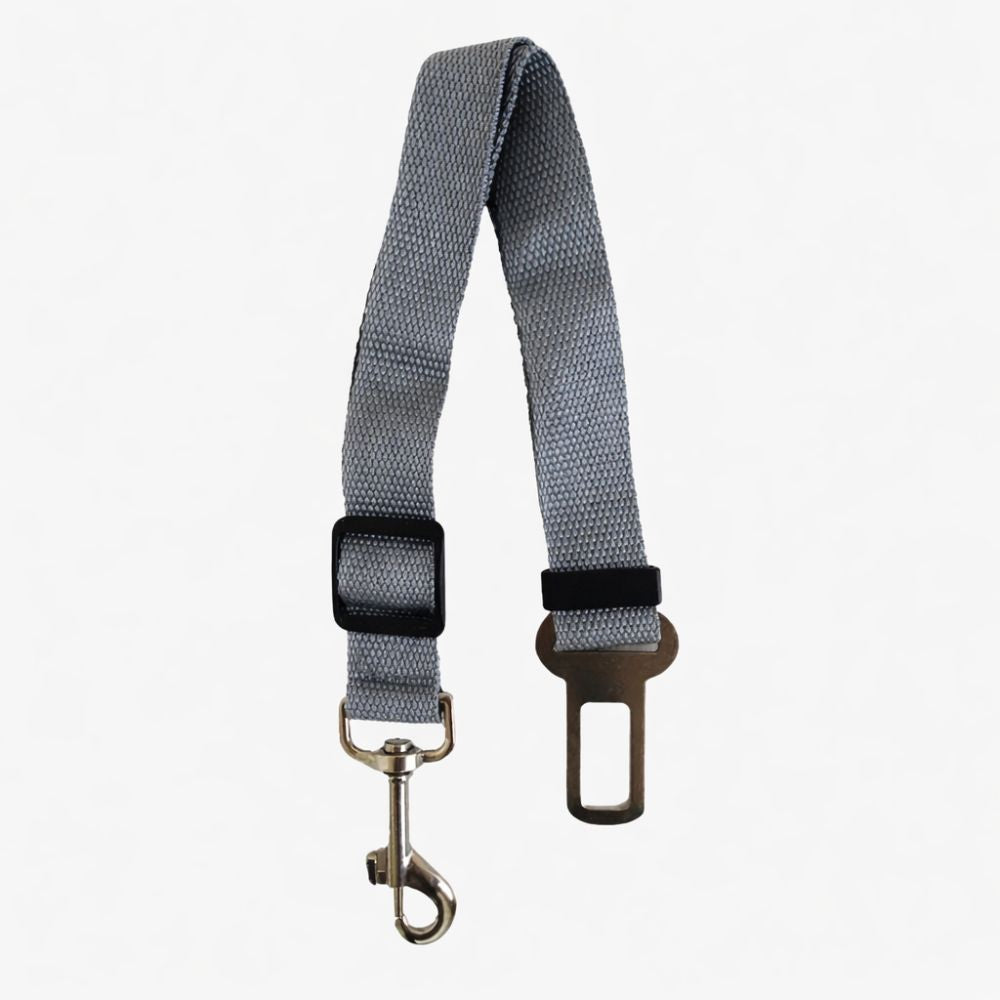 Čierny autopás pre psa do auta