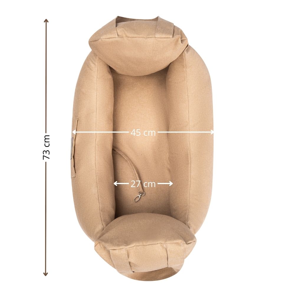 byBello Autosedačka pre psa 2 v 1