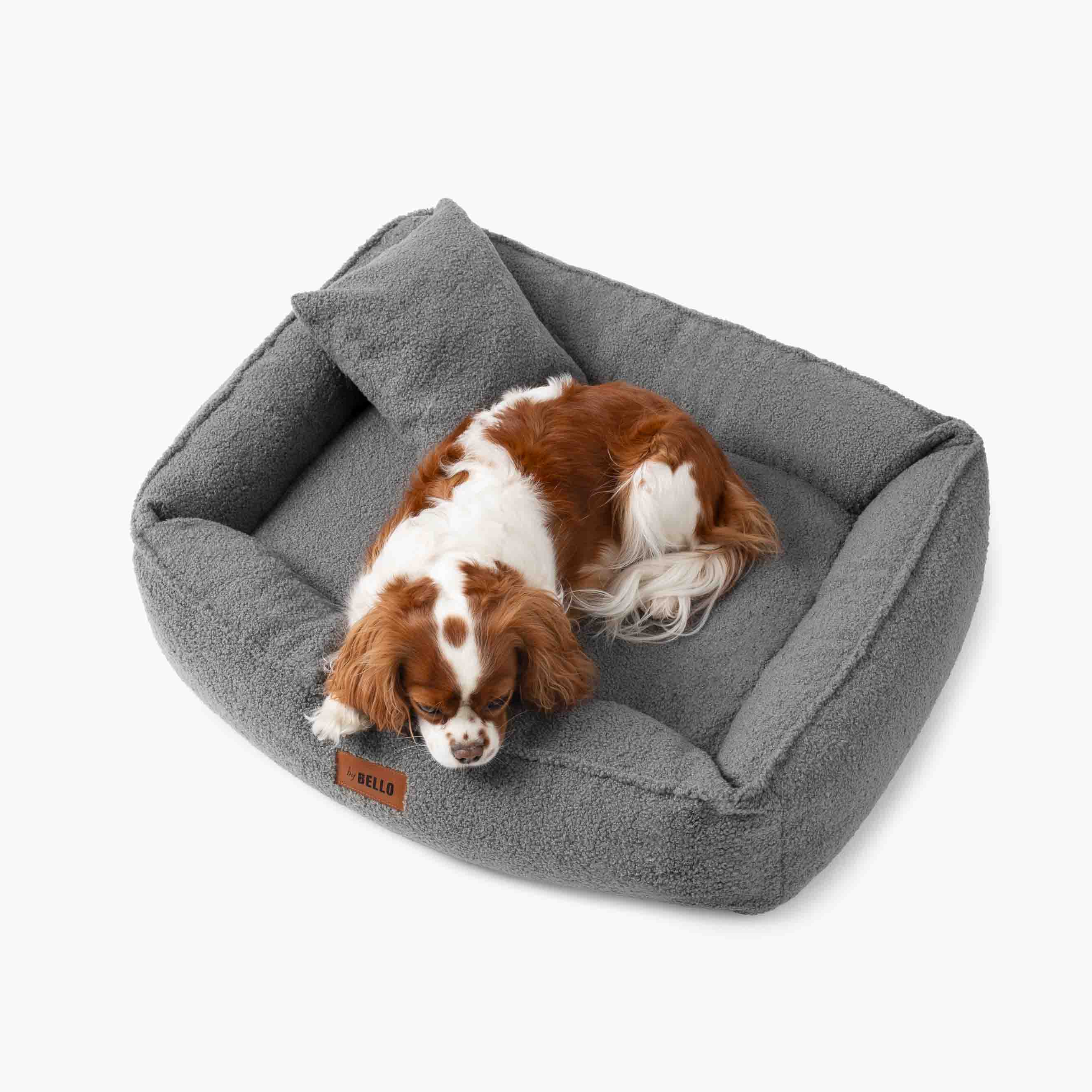 Pelech pre Psa ROYAL Bouclé Tmavosivý